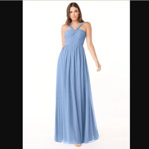 Azazie Dionne Steel Blue A4